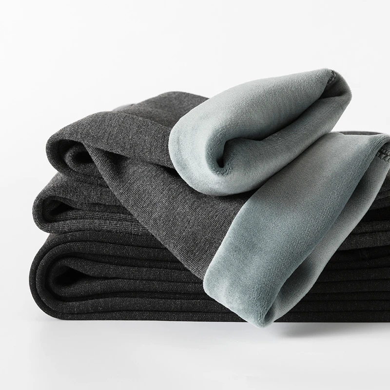 男士薄款一体宝宝绒保暖裤冬季内穿打底秋冬修身