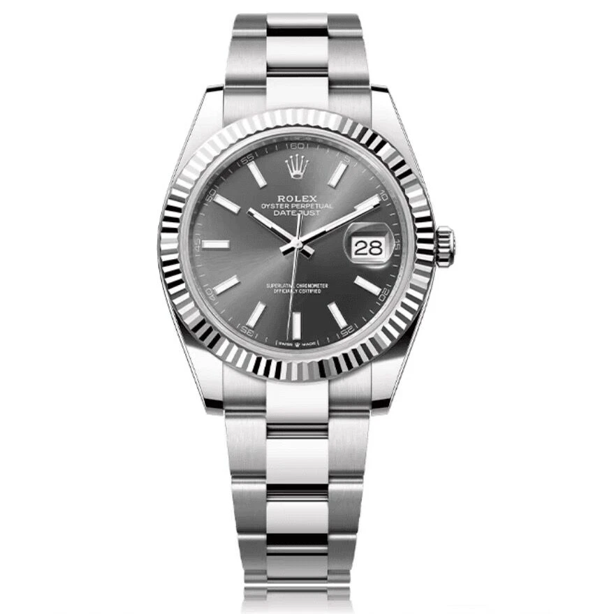 全新未使用 Rolex/劳力士 126334灰盘日志/表径41/公价86800