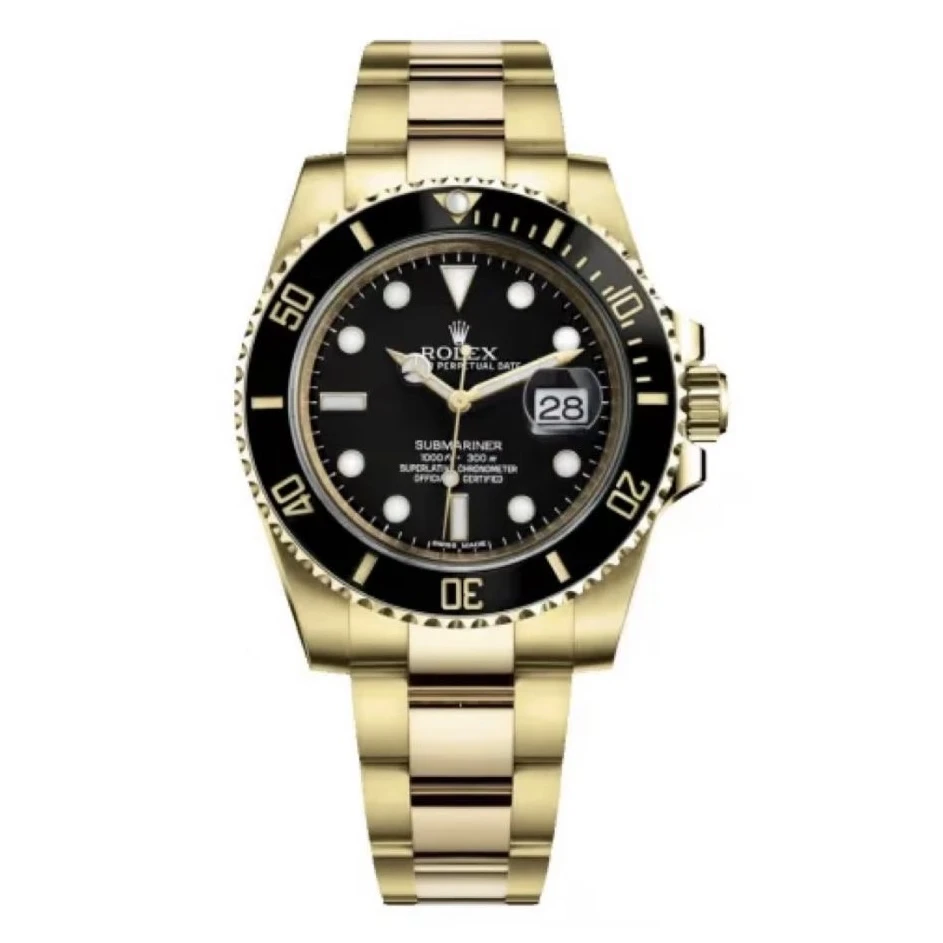 99新 Rolex/劳力士 116618全金黑/40表径
