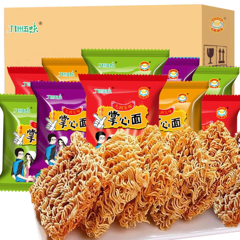正宗掌心脆干吃面怀旧90网红方便面零食小吃食品干脆面泡面速食品