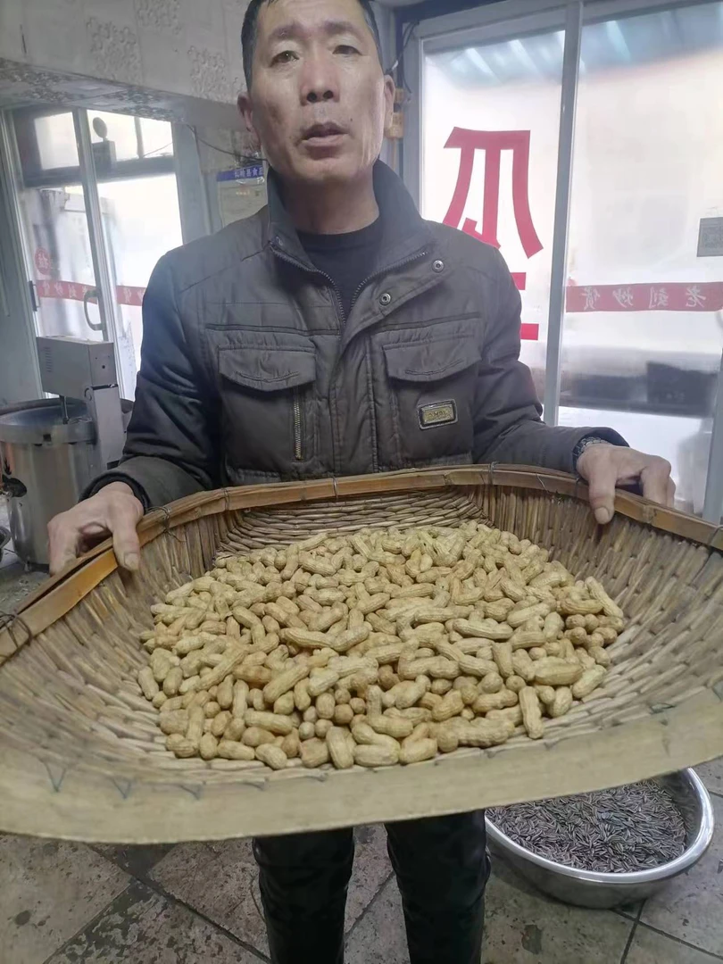 老刘炒货 2斤小笨锅炒花生