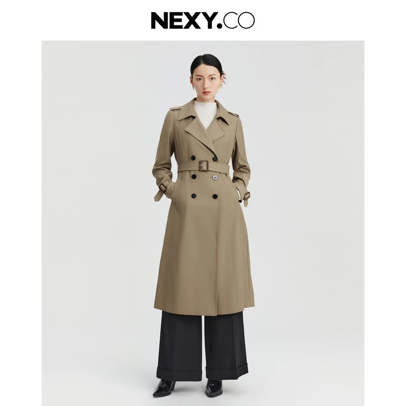 NEXY.CO/奈蔻春季新款风衣范洛风衣XJ00426D4
