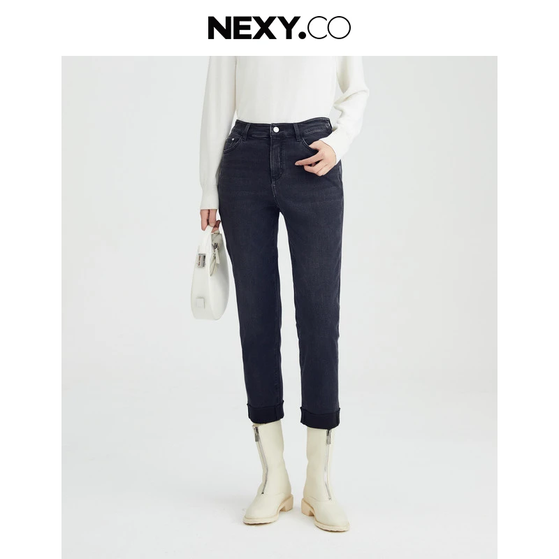【晨粉专享价】NEXY.CO/奈蔻牛仔裤（水洗产品）XY00200W0