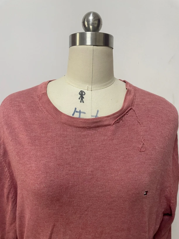 毛衣无痕织补改袖长改下摆改长短无痕修复