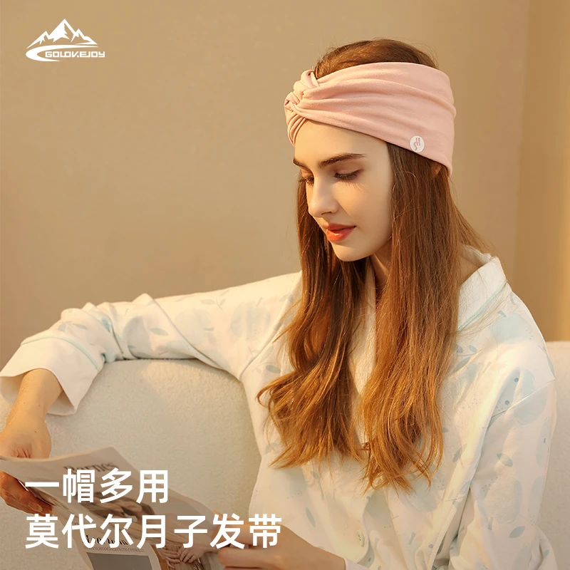 月子帽产妇产后头巾薄款时尚防风发带帽女孕妇XTJ112