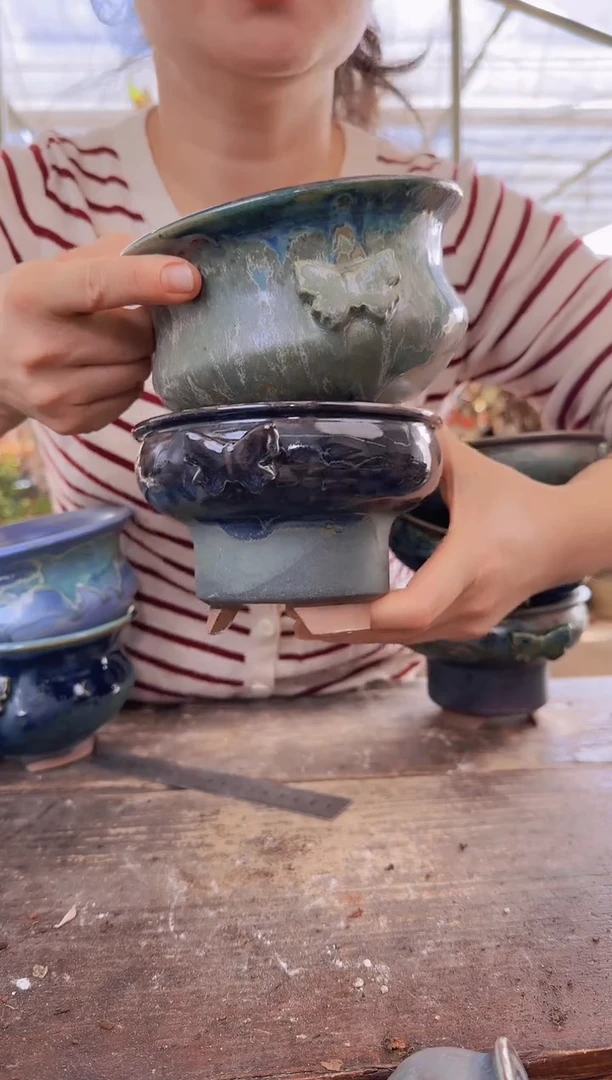 【闪购商品】2个贴花大碗盆看图发货不指定