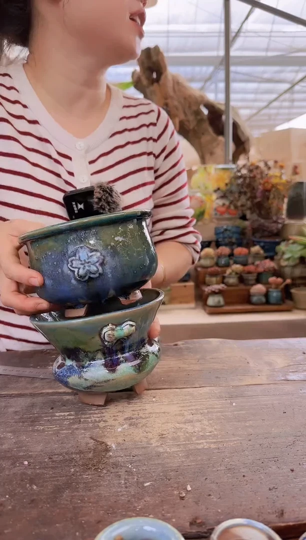 【闪购商品】蝴蝶结撇口梅花大圆碗2个器型颜色不指定