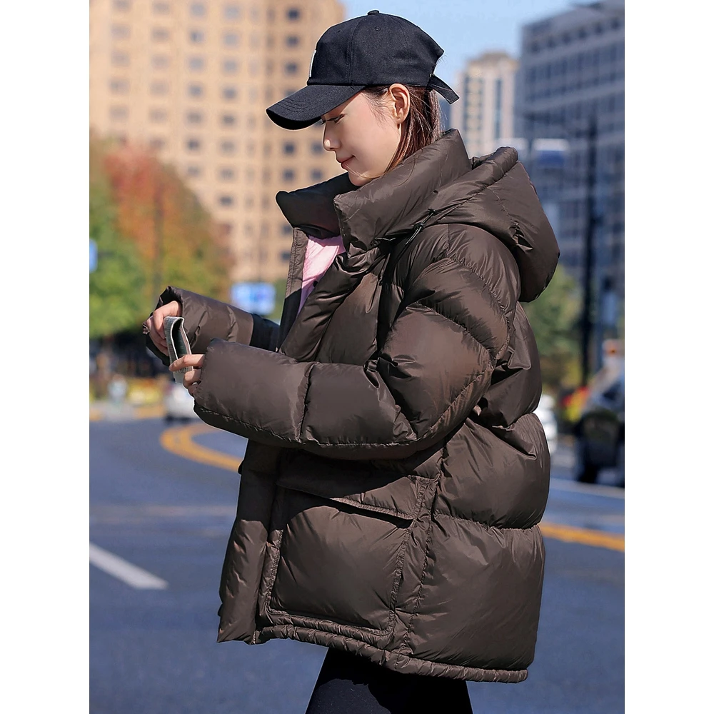 冬季新款时尚潮流面包服宽松时髦洋气加厚外套欧货大牌高端羽绒服