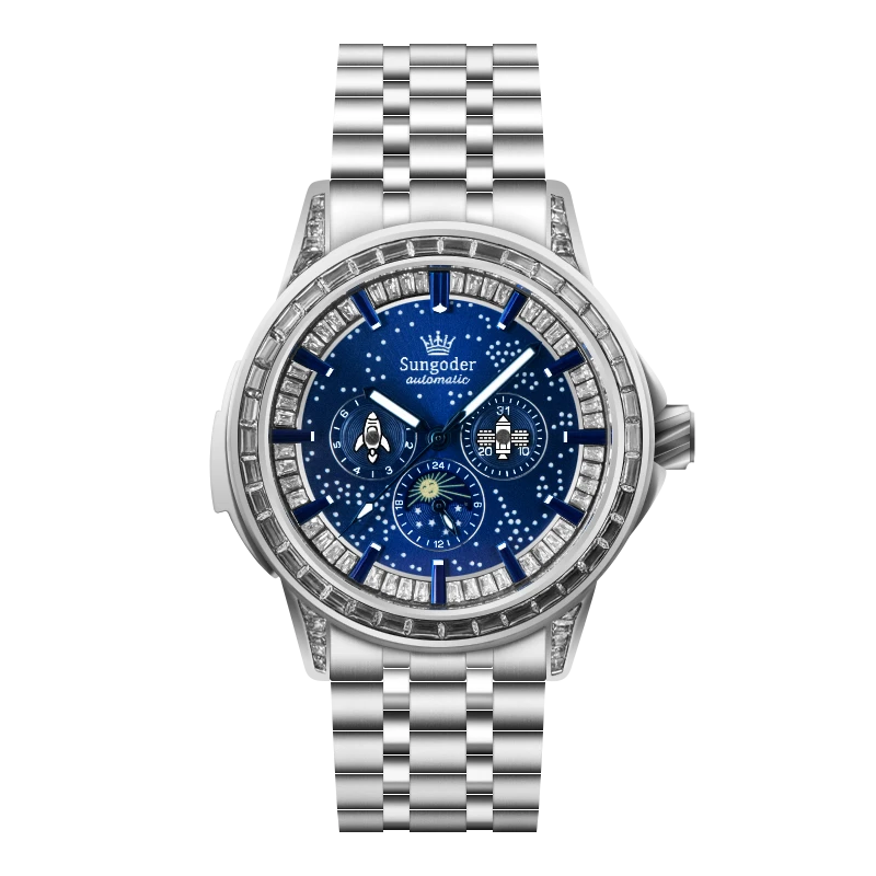 纪念版【苍穹天宫】系列机械防水男士腕表