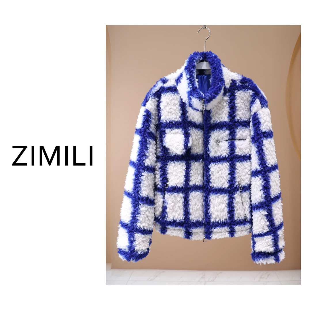 【亮哥女装】冬季《未来暮色》加厚羊羔毛外套小众设计师欧货5116