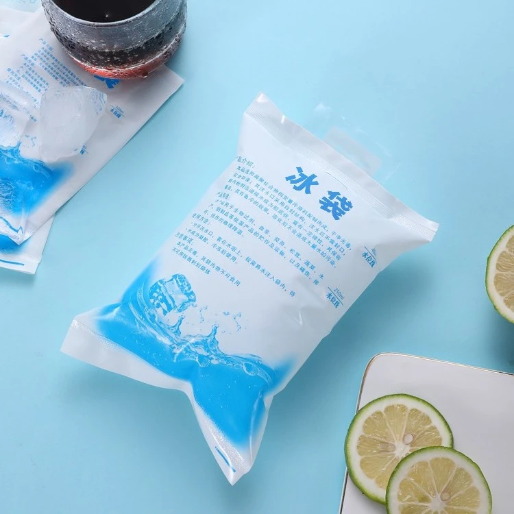 【原始人冰袋冰盒】注水400ml生鲜水果冷藏保鲜冷敷快递反复使用