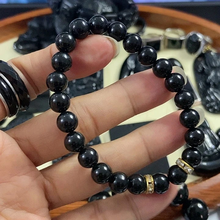翡翠手链未镶嵌墨翠卡8