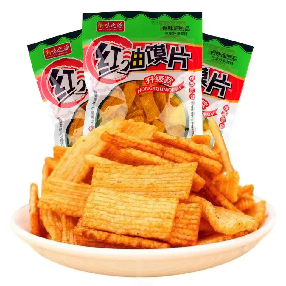 红油馍片辣条 8090后怀旧零食儿时经典麻辣零食校园宿舍网红小吃