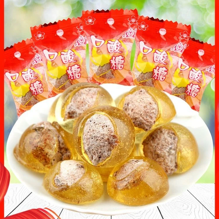 话梅糖口酸糖酸梅糖年货散装糖果8090怀旧90后小时候的零食品喜糖
