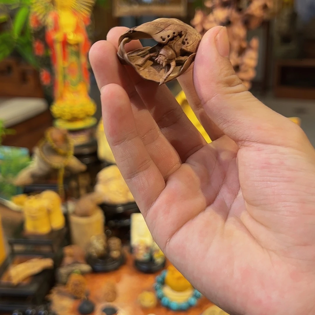 竹尚秋竹木雕刻老山檀