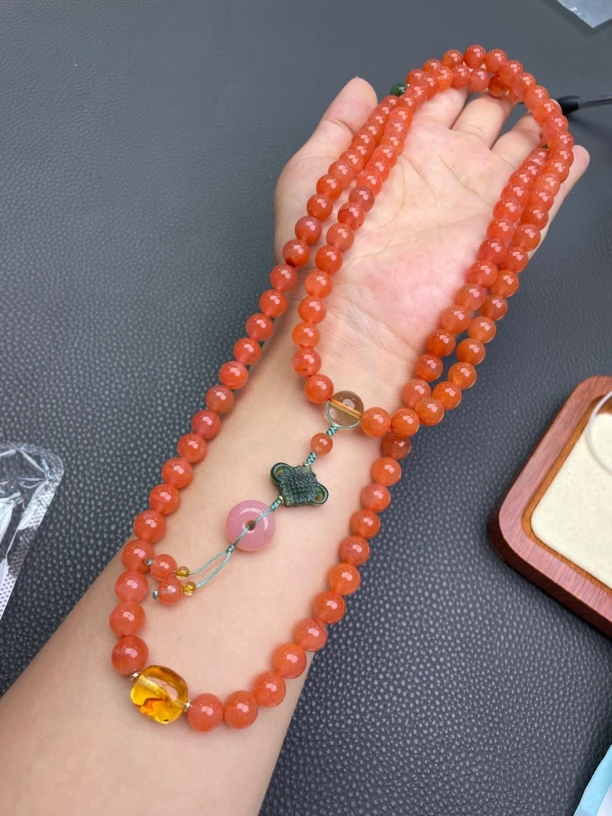 669南红108设计款链