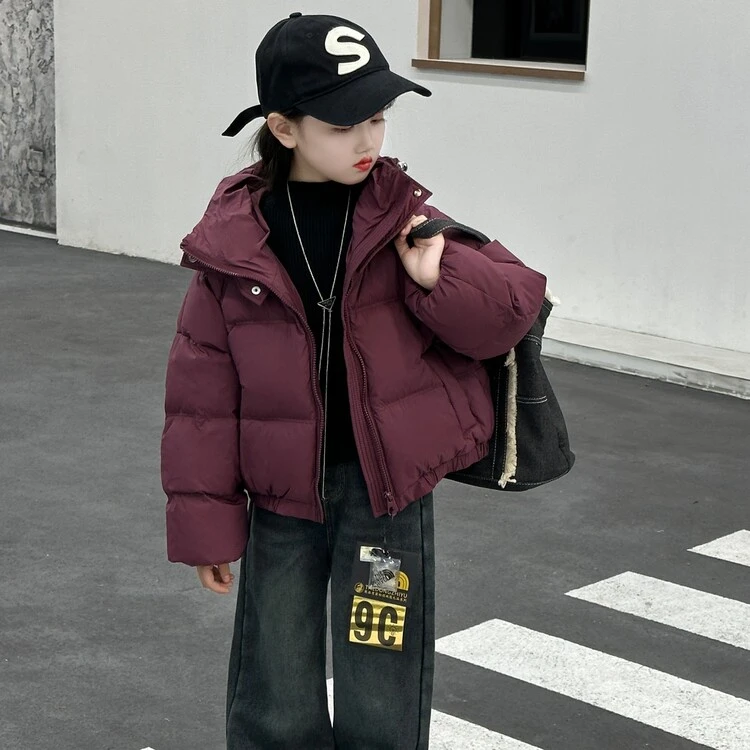 【木子】90白鸭绒冬季新款童装韩版时尚2023百搭羽绒服外套