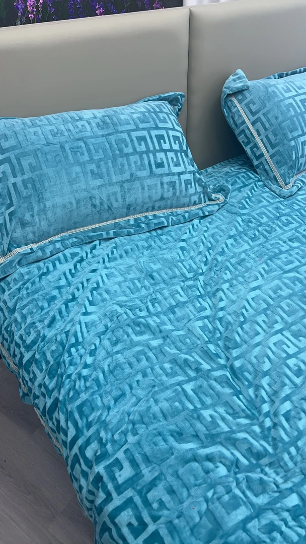 老三 婴儿绒四件套 双人使用2.0x2.3米