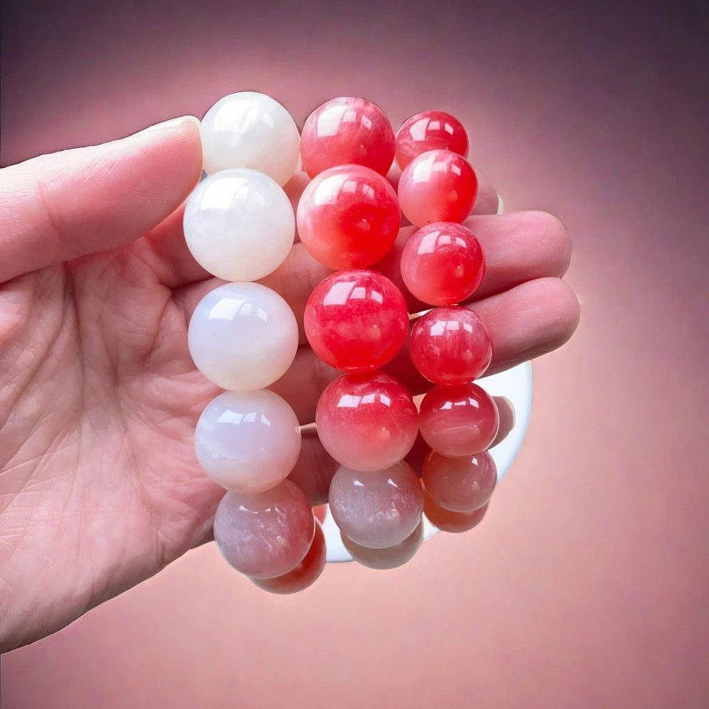 非金属树脂手链 【爱在七夕】阳光下变色手串男女情侣款链