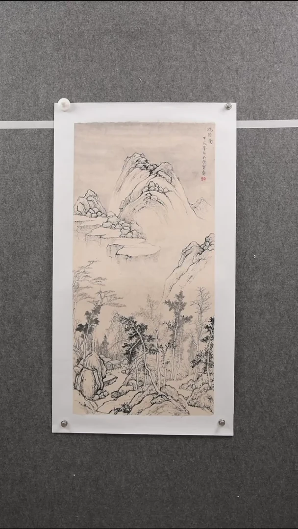 【闪购商品】绘画李昊-山水-2平尺-03
