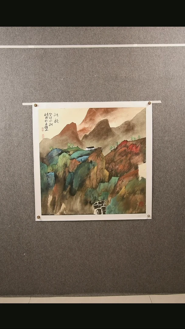 【闪购商品】绘画武老师-山水-4平尺-01