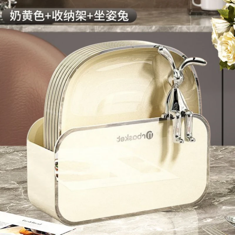 设计师出品！骨碟盘骨头盘吐骨碟家用垃圾盘小盘子点心盘水果盘