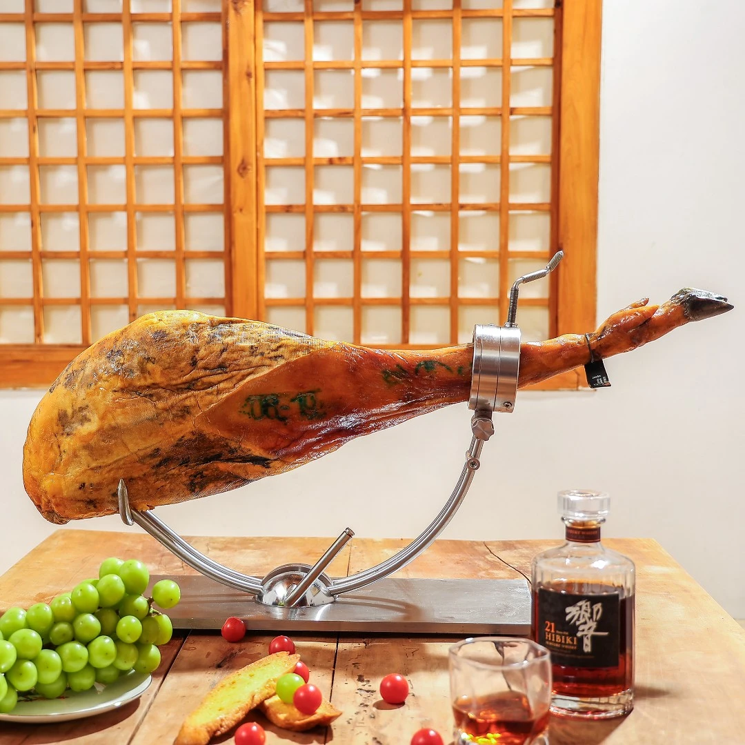 【5√整腿】黑标西班牙正宗伊比利亚火腿咸香风味原装进口食用