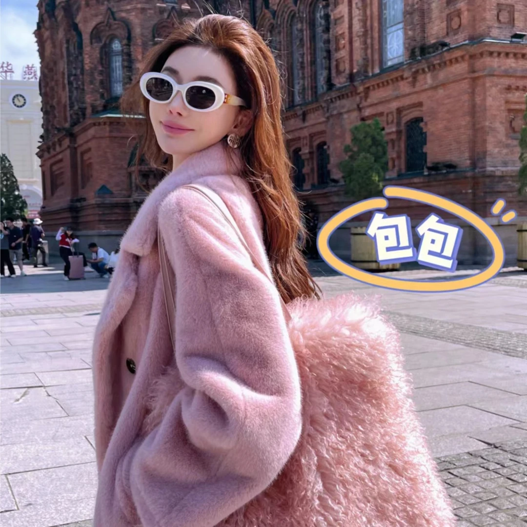 [冬天氛围感包包]毛绒托特包单肩大容量小众设计时尚百搭秋冬女士