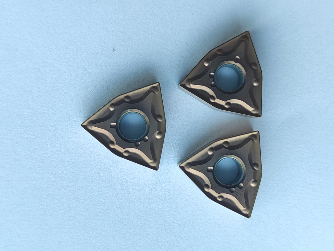 桃型刀片加工不锈钢钢件WNMG080408-MA