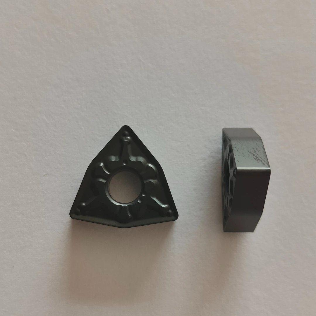 桃型数控刀片加工钢件45钢锻打钢铸钢调制钢模具钢WNMG080408-TM