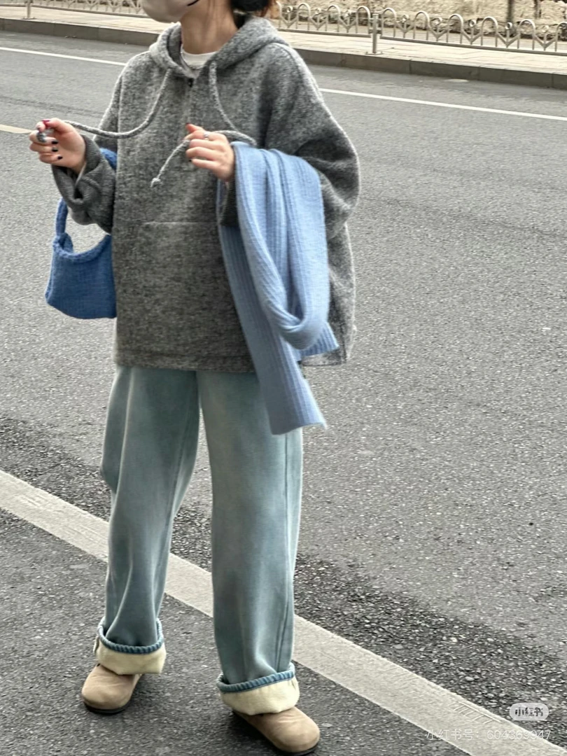 “全体都有”冬季帽衫打底T（综合）