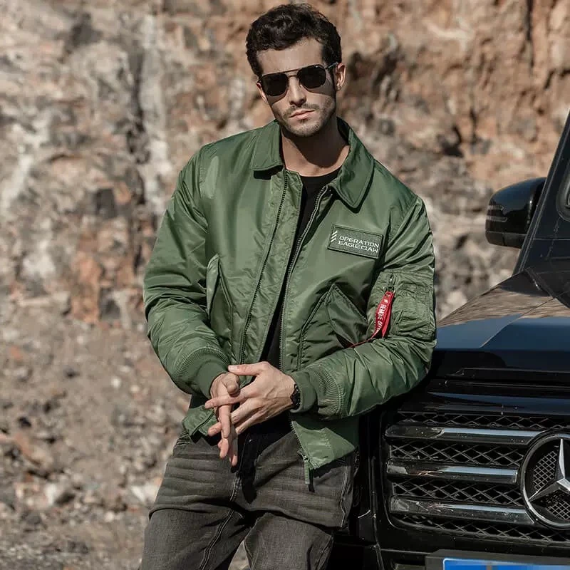 【福利专拍】飞行夹克45P经典复刻棉衣夹克