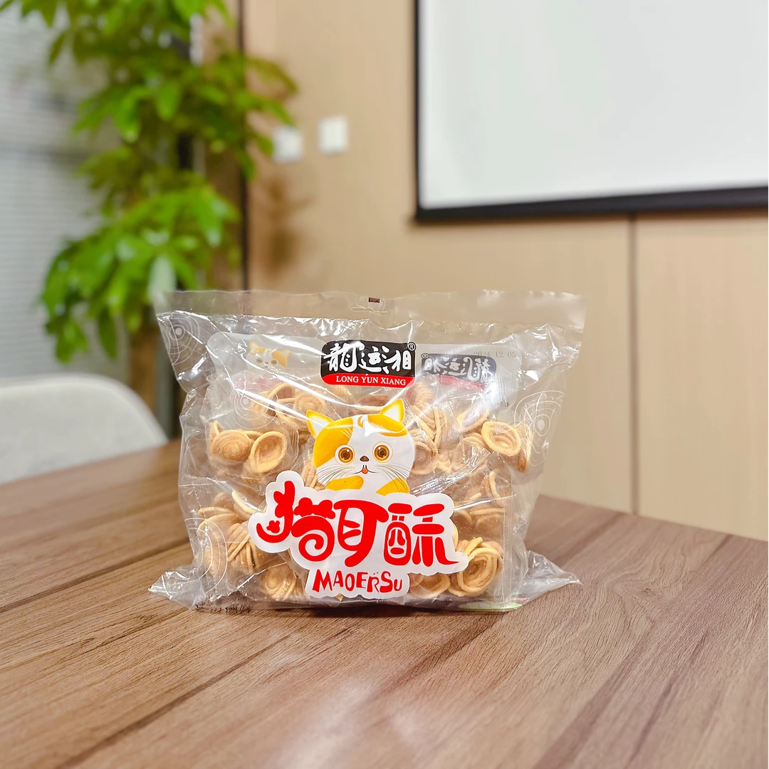 FL 凯凯方靑推荐 色泽金黄 口口酥脆 猫耳酥458克