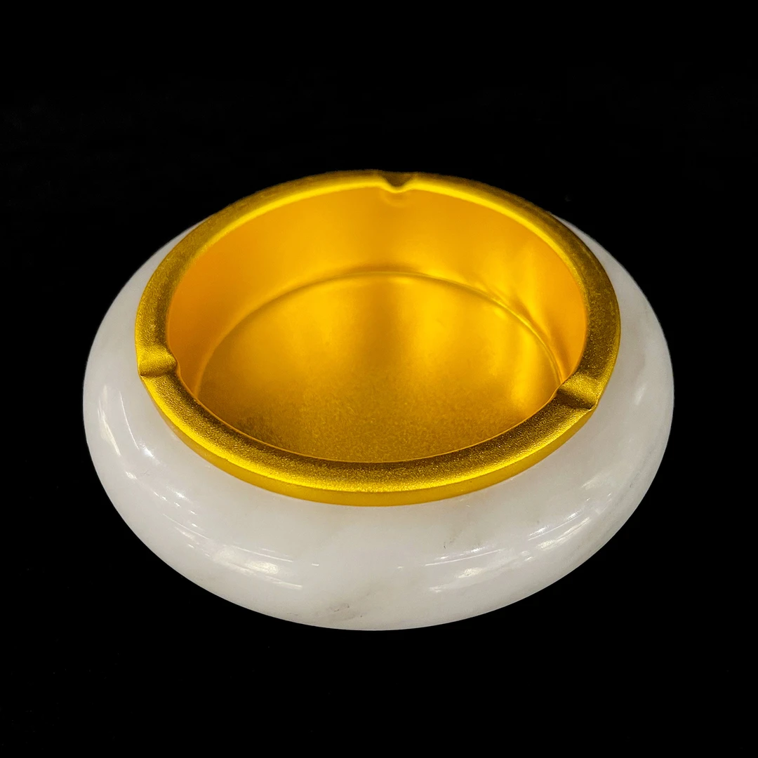 《烟灰缸》家居装饰品乔迁开业公司办公室客厅摆件工艺品送礼