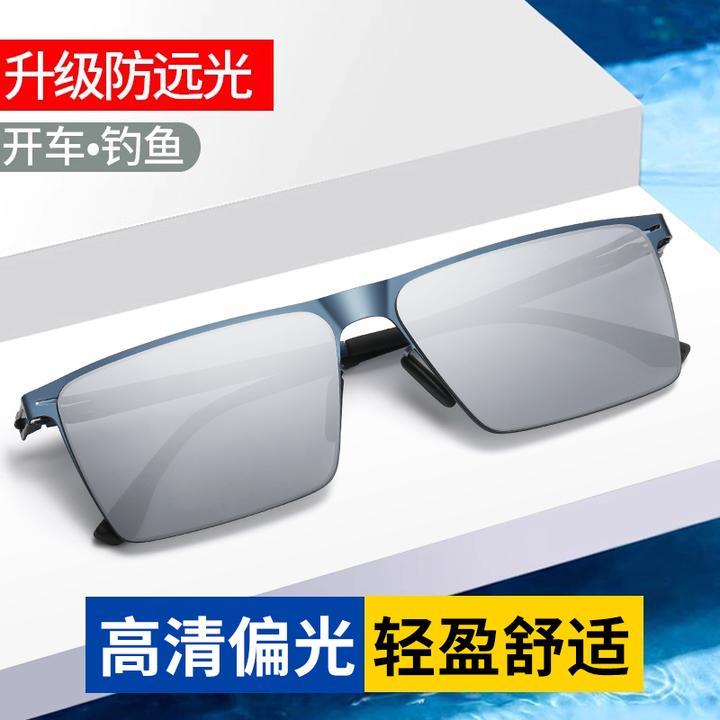 墨镜男高清尼龙偏光防紫外线太阳镜钓鱼出行开车专用驾驶镜舒适