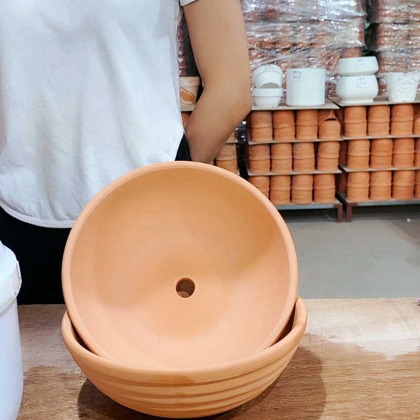 【闪购商品】红陶20CM以下3-20×7两个