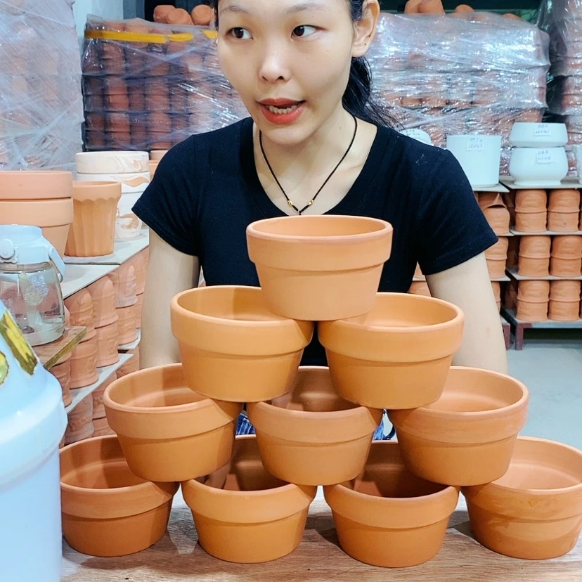 【闪购商品】红陶20CM以下2-9×6十个