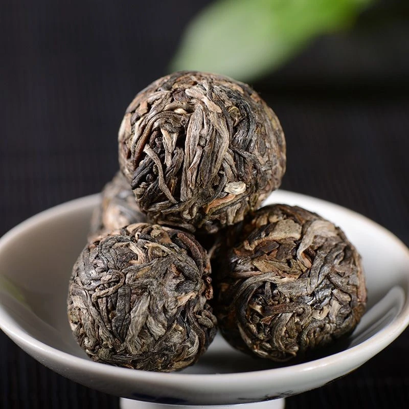 大师姐溯源好茶 麻黑2021年年老树普洱茶龙珠 8g/颗 生普