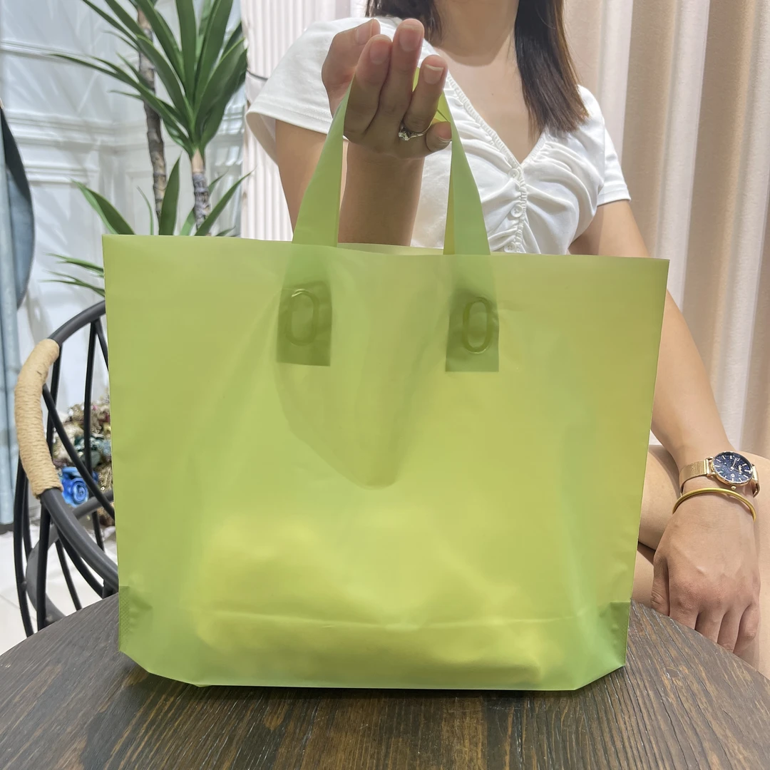 磨砂塑料袋袋子订做礼品包装化妆品手提购塑料包装袋高档时尚休闲