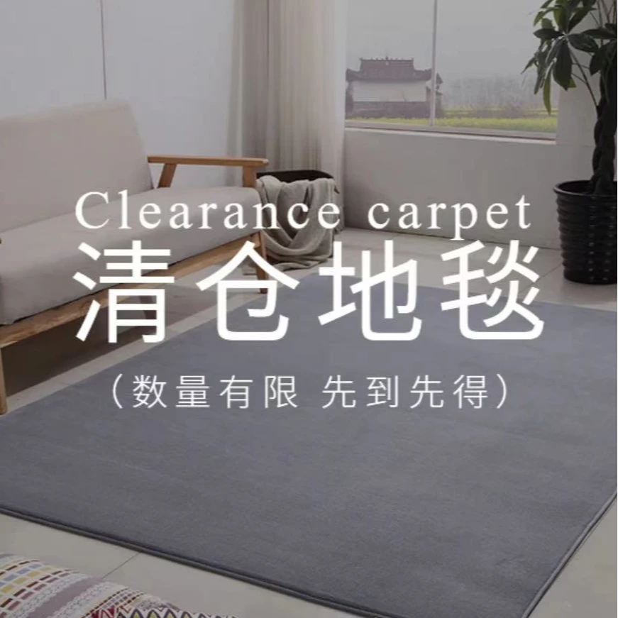 【孤品清仓】501-600清仓瑕疵地毯客厅卧室沙发茶几地毯地垫满铺