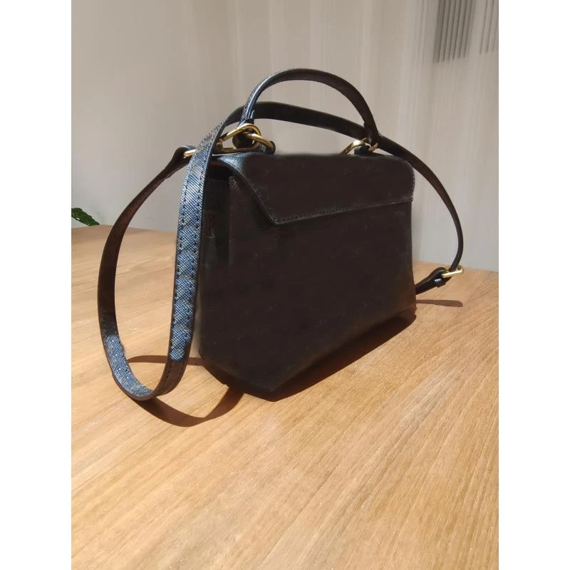HIRMRIS手工真皮包CX392 手拎单肩花林