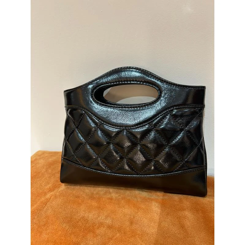 HIRMRIS手工真皮包550267-黑 小宴香黑