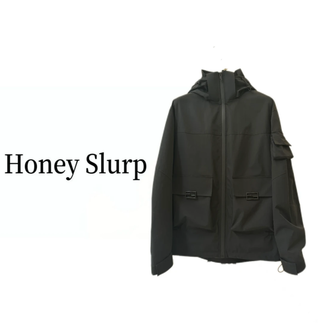 Honey Slurp【茜茜】9811休闲夏季时尚宽松条纹外套