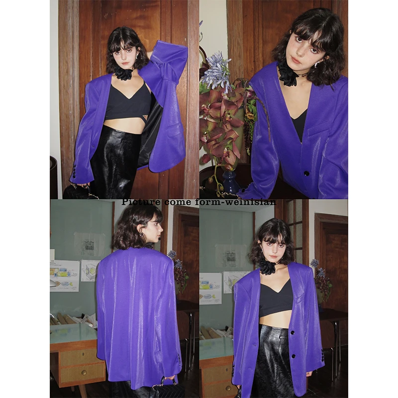 (北欧风情) 欧美大牌珠光西装外套   230239