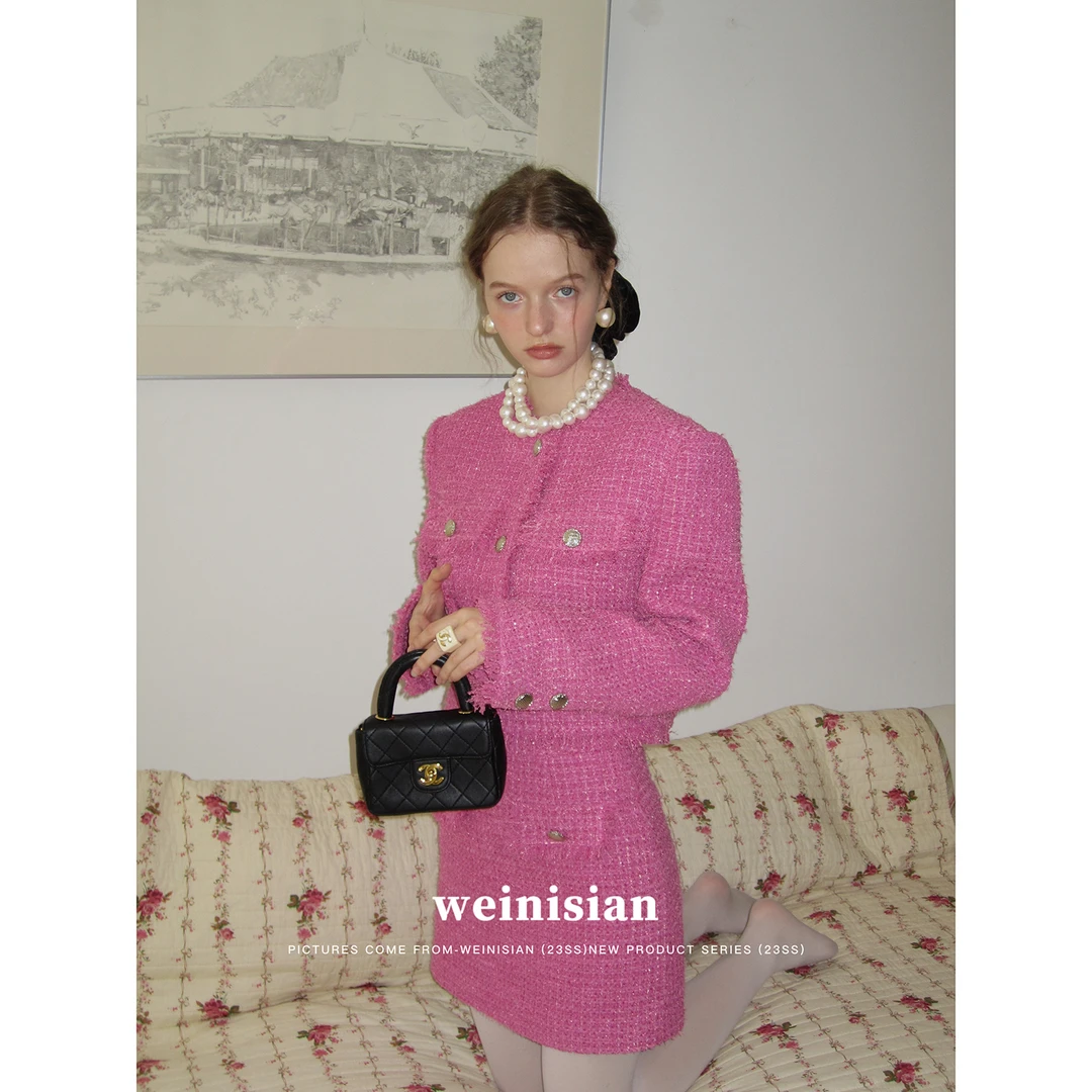 (芭比公主) 定制面料小香风小香公主系列两件套230293