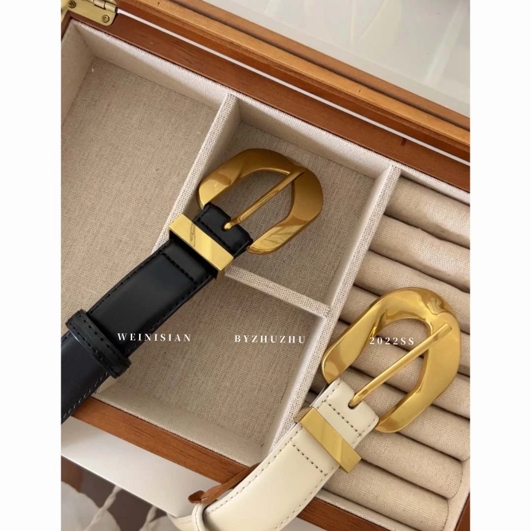 小众品牌定制女士ZHEN皮复古腰带时尚皮带 220280