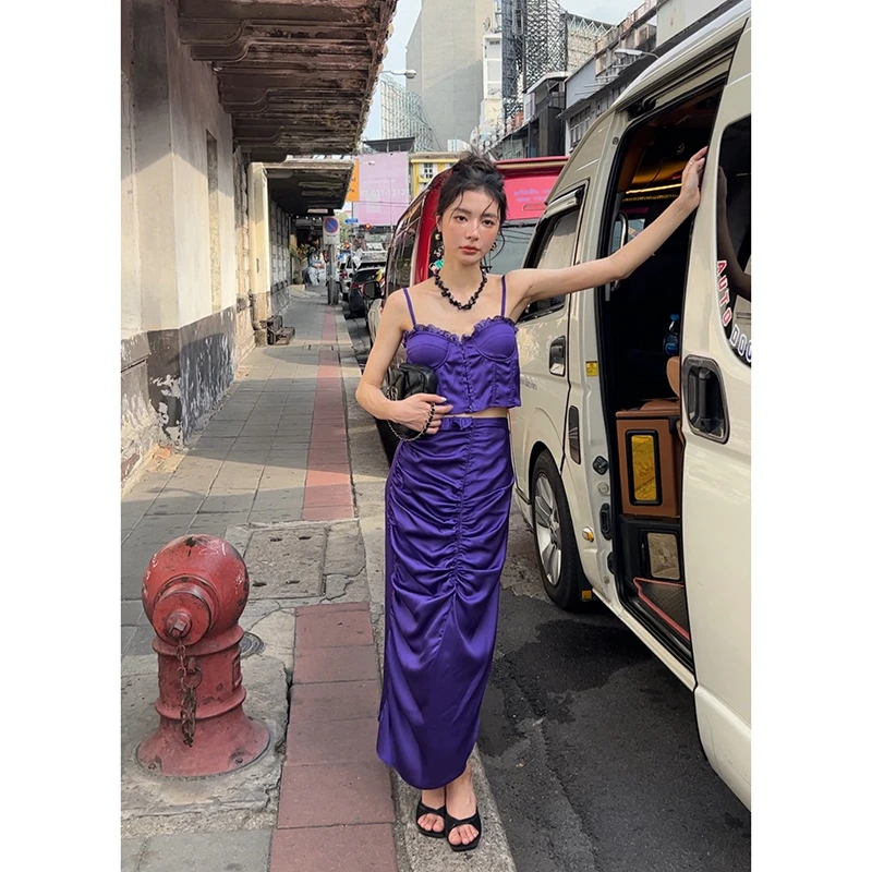 爱丽丝仙境 吊带半身裙套装 23091