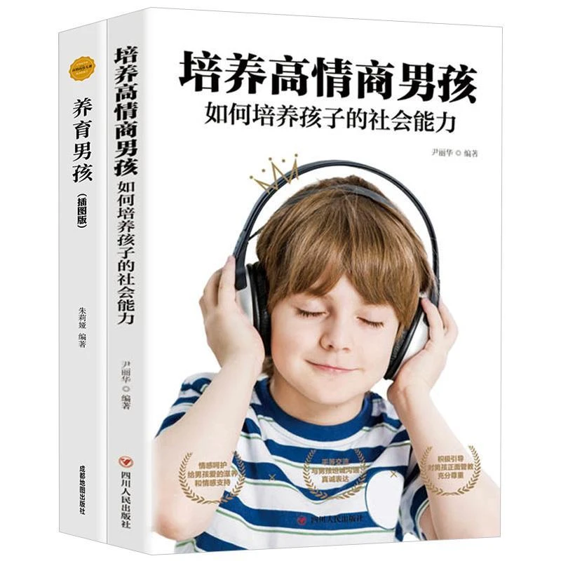 培养高情商男孩养育男孩如何培养孩子的社会能力养育教育孩子的书