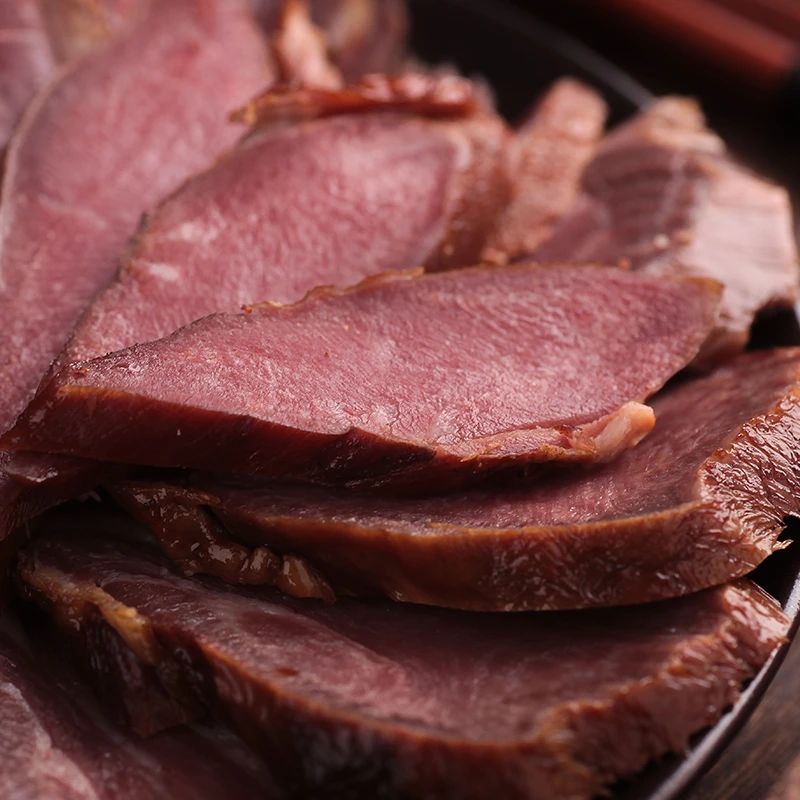 猪舌头正宗四川特产柴火烟熏肉农家特色腊味