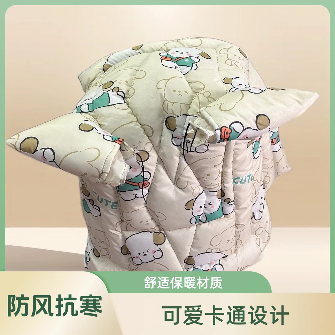 冬季挡风被加绒加厚加大电瓶电动车防风挡风防寒保暖防雨防水